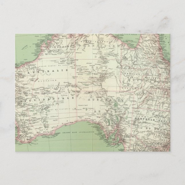 Australien 6 vykort (Framsida)
