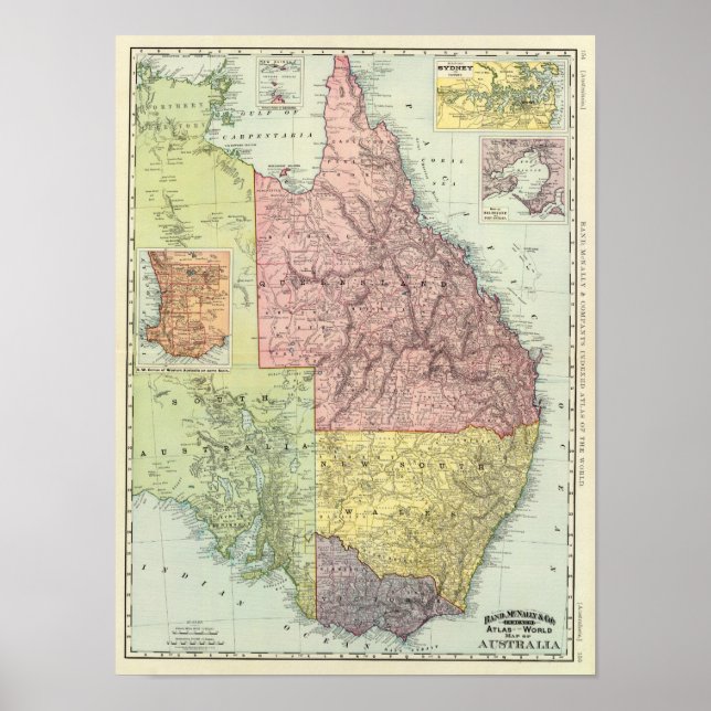 Australien 7 poster (Framsidan)