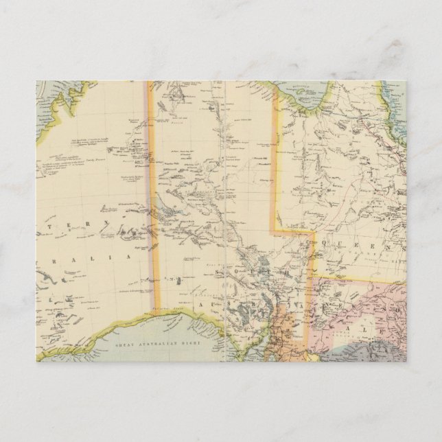 Australien 7 vykort (Framsida)