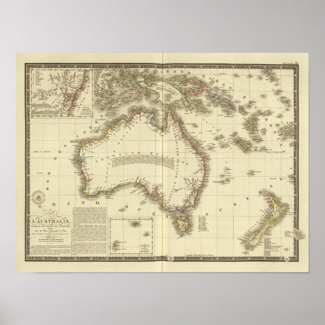 Australien 8 poster (Framsidan)