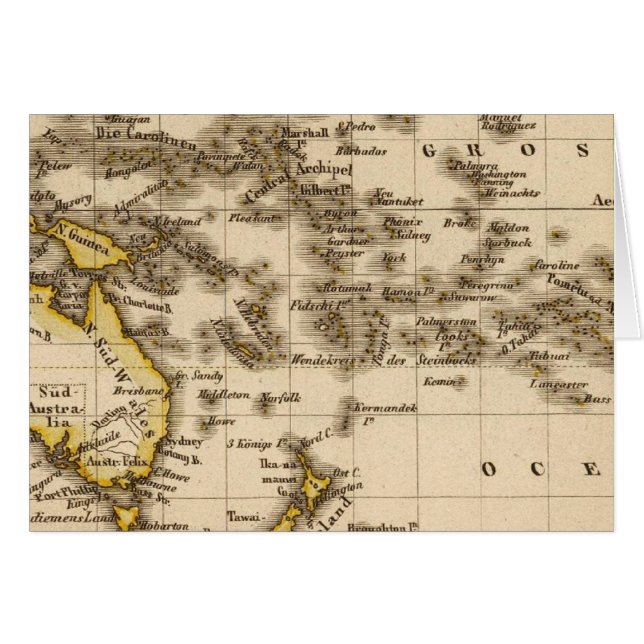 Australien 9 hälsningskort (Framsidan Horizontal)