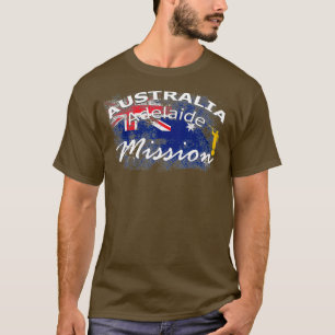 Australien Adelaide Mormon LDS Uppdrag missionär T Shirt