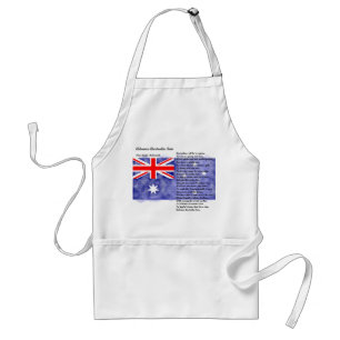 Australien - Advance Australia Fair Förkläde