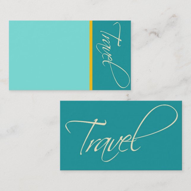 Australien:Affärskortet Resa Visitkort (Fram/baksida)