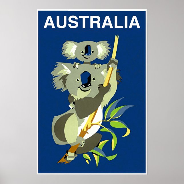 Australien affisch (Framsidan)
