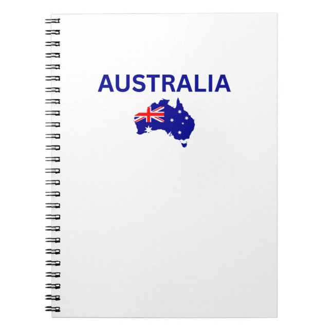Australien Anteckningsbok (Framsidan)