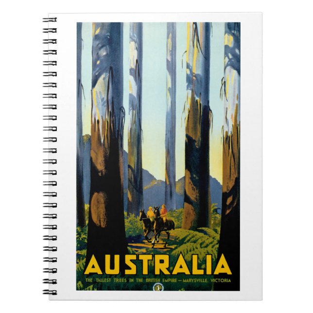 Australien Anteckningsbok (Framsidan)