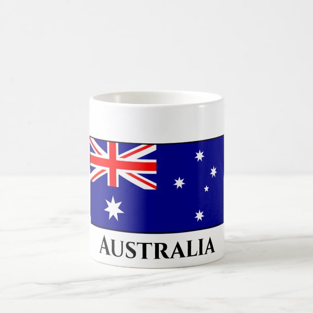 Australien (Australien) Flagga Kaffemugg (Center)