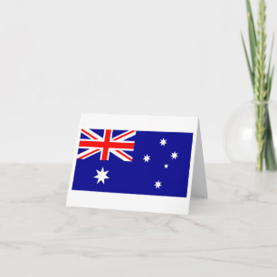 Australien (Australien) Flagga Kort