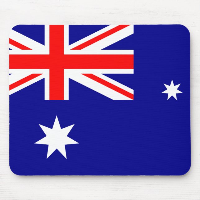 Australien (Australien) Flagga Musmatta (Framsidan)