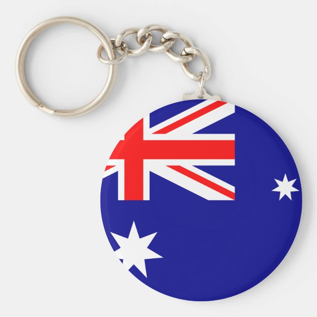 Australien (Australien) Flagga Nyckelring (Framsidan)