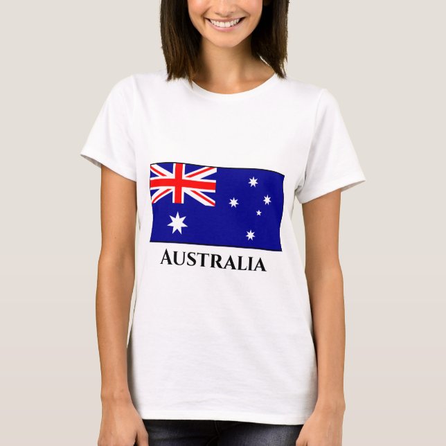 Australien (Australien) Flagga T Shirt (Framsida)