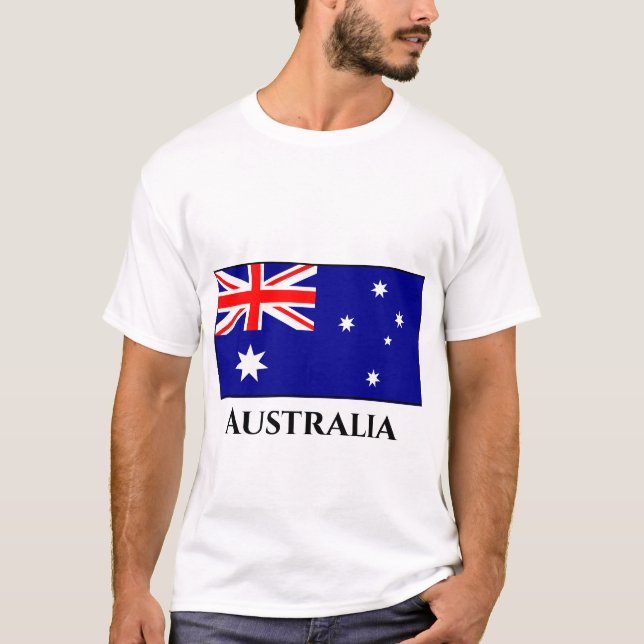 Australien (Australien) Flagga T Shirt (Framsida)