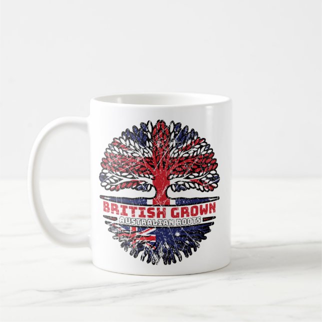 Australien Australien Förenade kungariket Storbrit Kaffemugg (Vänster)