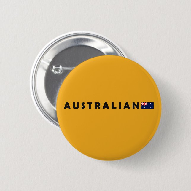 Australien Australien Knapp (Framsida & baksida)