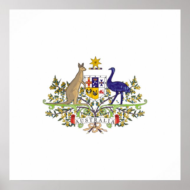 Australien, Australien Poster (Framsidan)