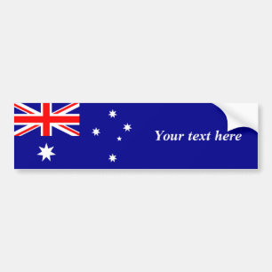Australien - australiensisk flagga bildekal