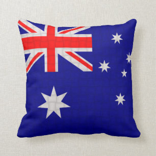 Australien australiensisk flagga kudde