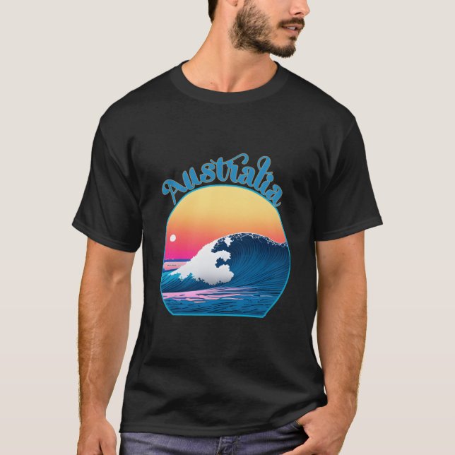 Australien Australiensisk T Shirt (Framsida)