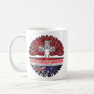 Australien Australisch Schweizer Schweiz Baum Kaffemugg
