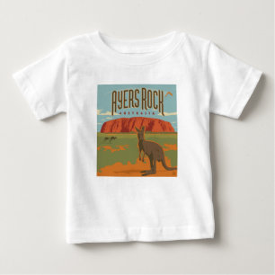 Australien   Ayers Sten Kangaroos T Shirt