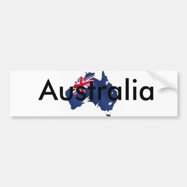 Australien bildekal (Framsidan)