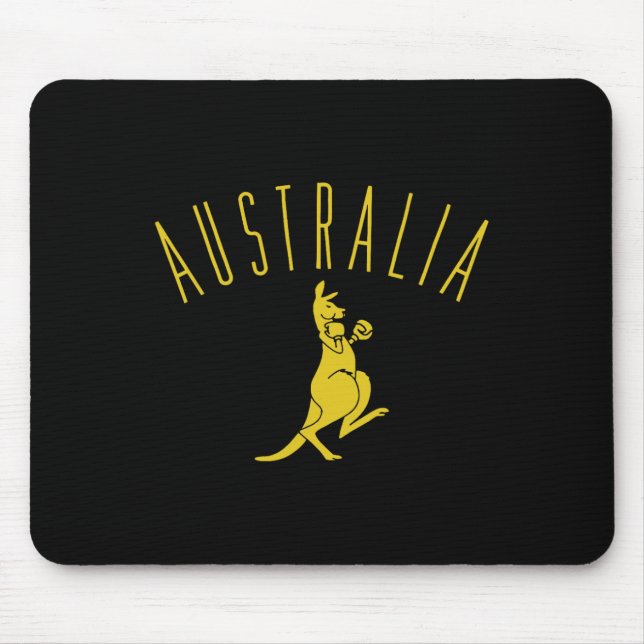 Australien Boxing Kangaroo Musmatta (Framsidan)