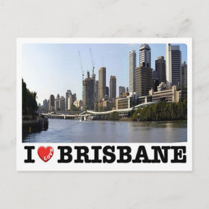 Australien - Brisbane - I Kärlek - Vykort