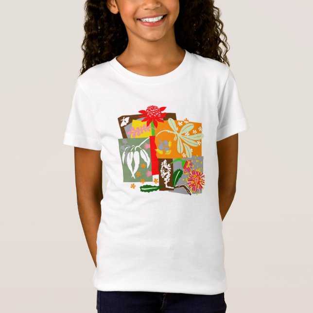 Australien, BUSHLAND, inhemsk flora - T Shirt (Framsida)