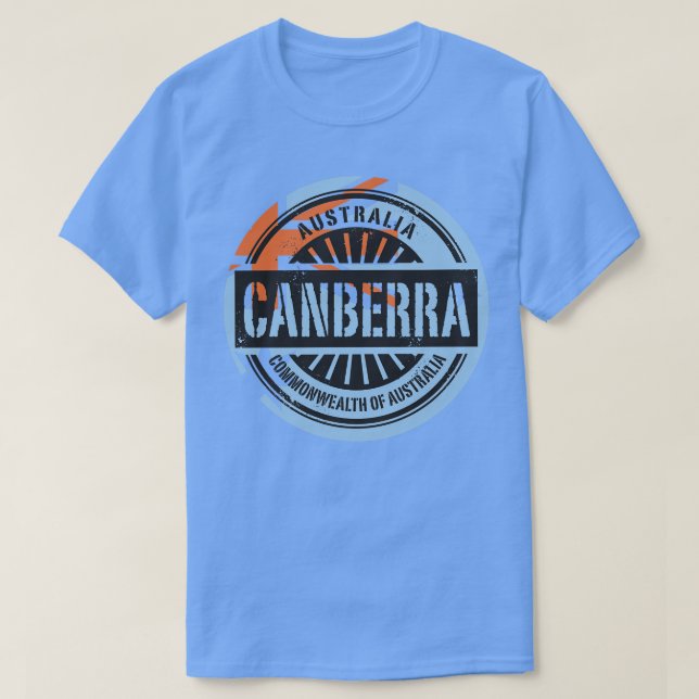 Australien Canberra T Shirt (Design framsida)