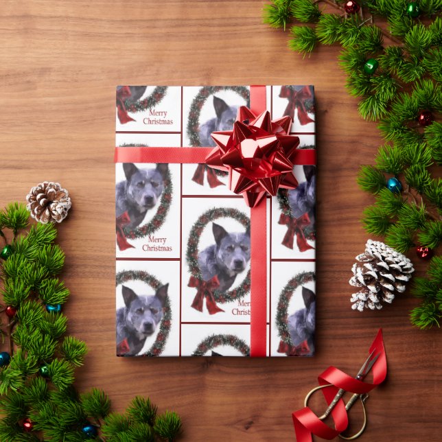 Australien Cattle Hund jul-Helgdag Presentpapper (Julgåva)