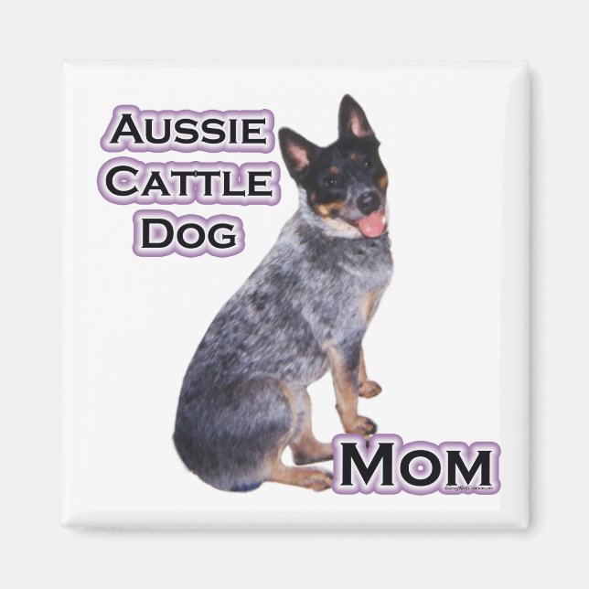 Australien Cattle Hund Mamma 4 - Magnet (Framsidan)