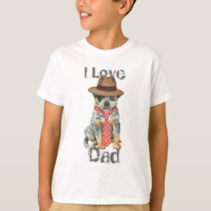 Australien Cattle Hund Pappa T-shirt