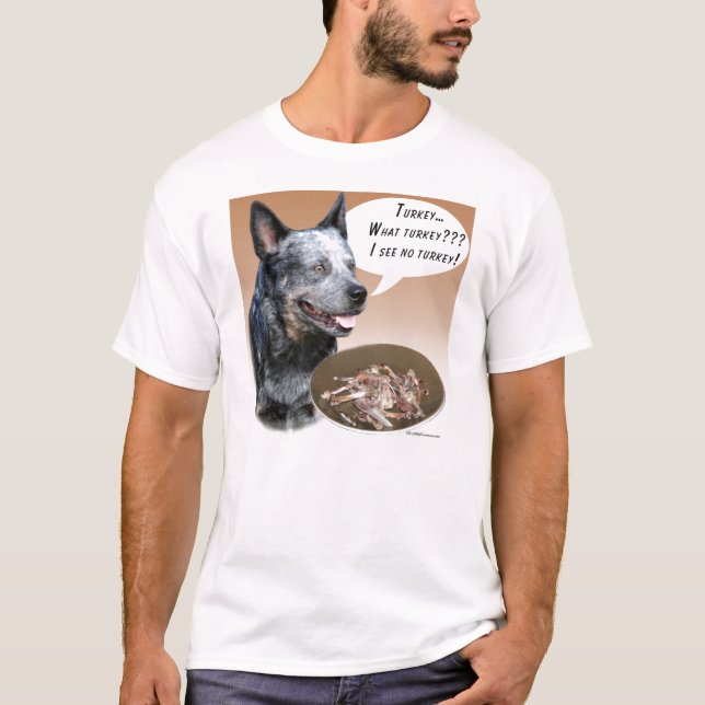 Australien Cattle Hund Turkiet T Shirt (Framsida)