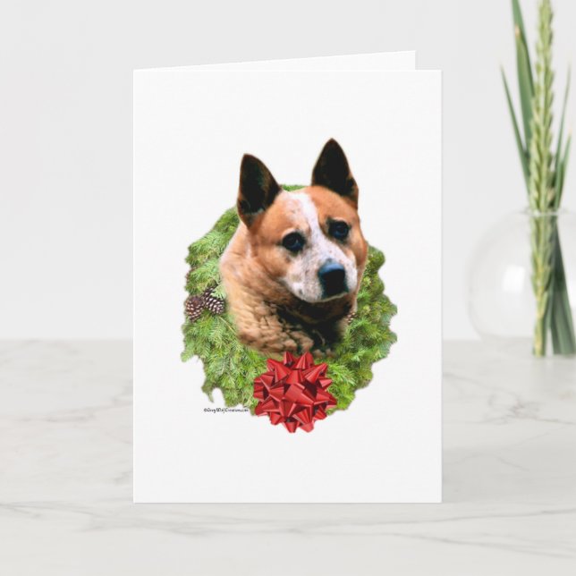 Australien Cattle Hund Wandean Helgkort (Framsida)