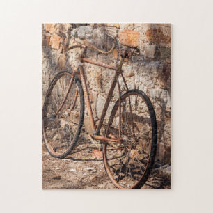Australien, Clare Valley, Sevenhill, gammal cykel Pussel