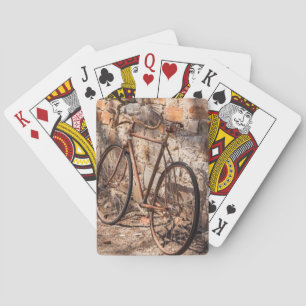 Australien, Clare Valley, Sevenhill, gammal cykel Spelkort