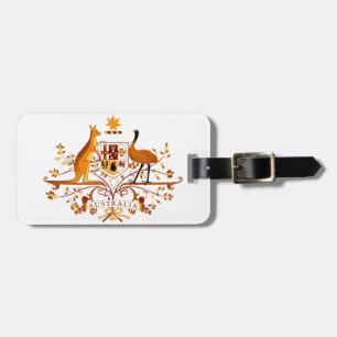 Australien COA Brown Bagagebricka