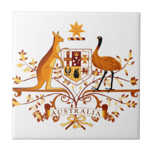 Australien COA Brown Kakelplatta