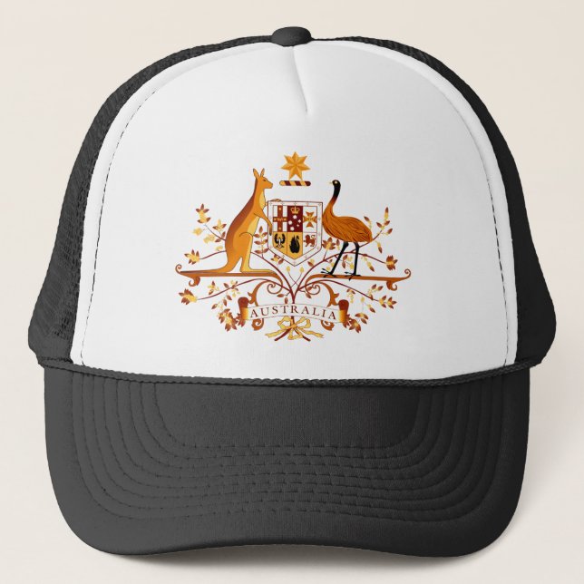 Australien COA Brown Keps (Framsida)