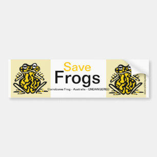 Australien - Coola Spara FROGS - Nature - Ecology Bildekal