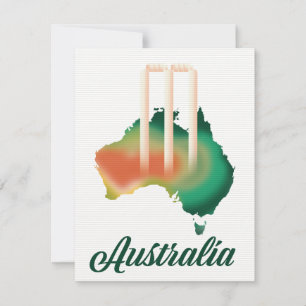 Australien Cricket karta.