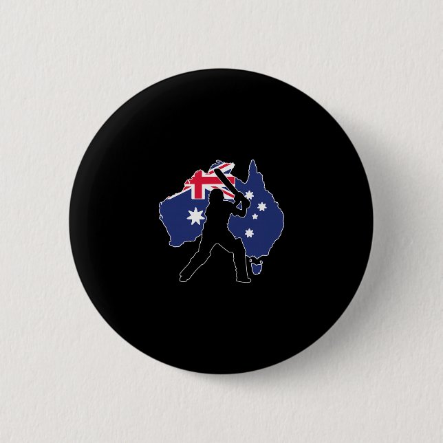 Australien Cricket  Knapp (Framsida)