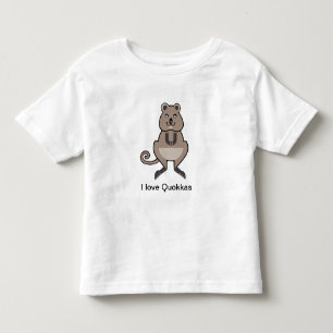 Australien - Cute I kärlek QUOKKAS - Wildlife - T Shirt