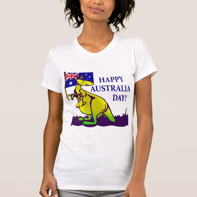 AUSTRALIEN DAGT-tröja och gåvor! Tee (Framsida)