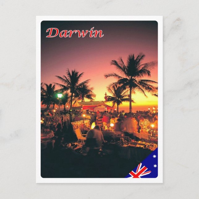 Australien - Darwin - Vykort (Framsida)