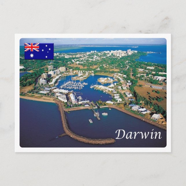 Australien - Darwin - Vykort (Framsida)