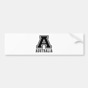 Australien designer bildekal