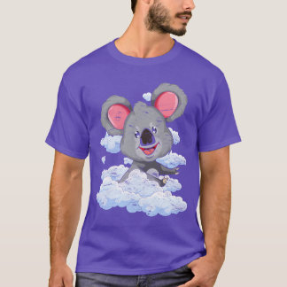 Australien djur djurpark djur present moln koala r t shirt