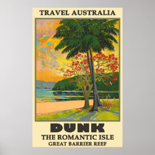 Australien (Dunk Island), Underbar Barrier (Beef T Poster